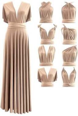 Clay Infinity Dress Multiway Bridesmaid Dress Convertible,